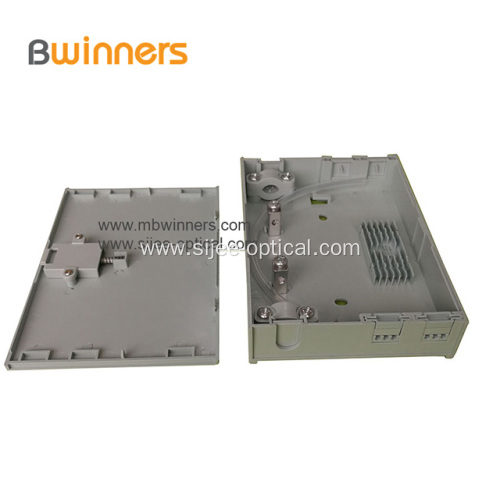 Fiber Optic Mini Terminal Box Face Plate 2 Ports Ftth